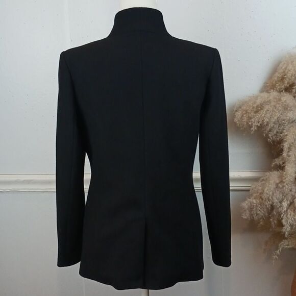 HALOGEN Black Wool blend Women's  jacket sz S Casual - Picture 8 of 14